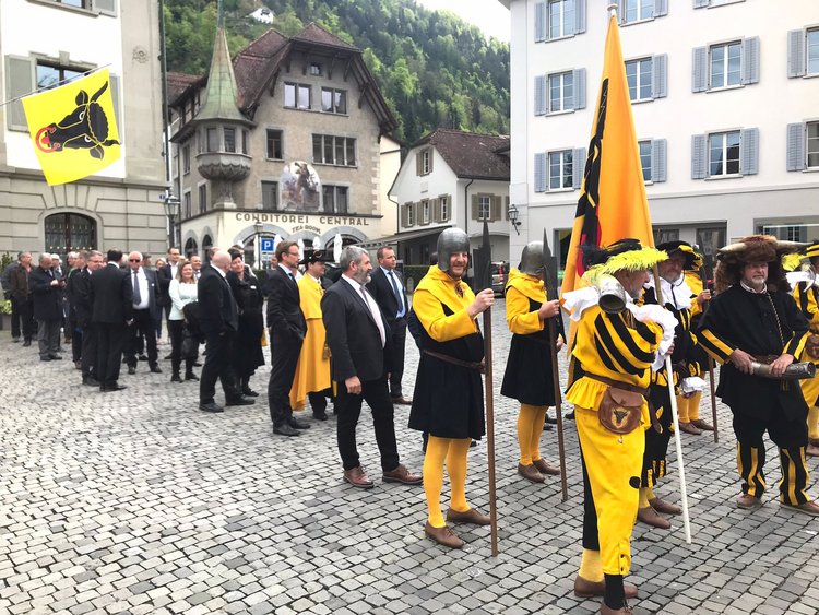 Bereit machen für den Einzug auf den Lehn