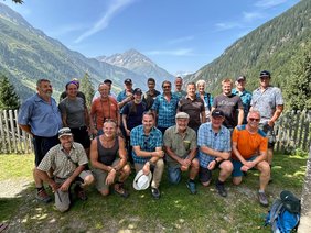 Ein Gruppenbild der beiden Korporationen