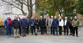 Der Vorstand des Schweizerischen Verbands der Bürgergemeinden und Korporationen am 30. November 2024 in Altdorf.