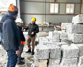 Teil ll der ER-Klausur 2026 im Steinbruch Standel Wassen