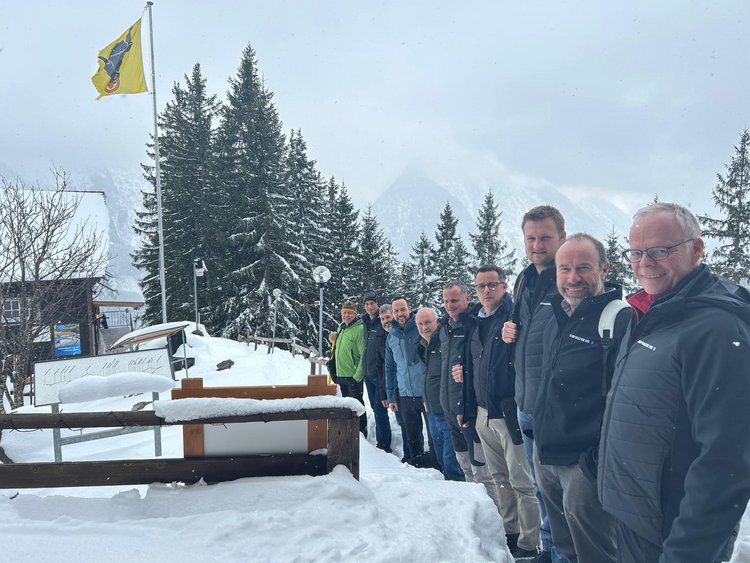 Teil l der ER-Klausur 2026 auf dem verschneiten Arni